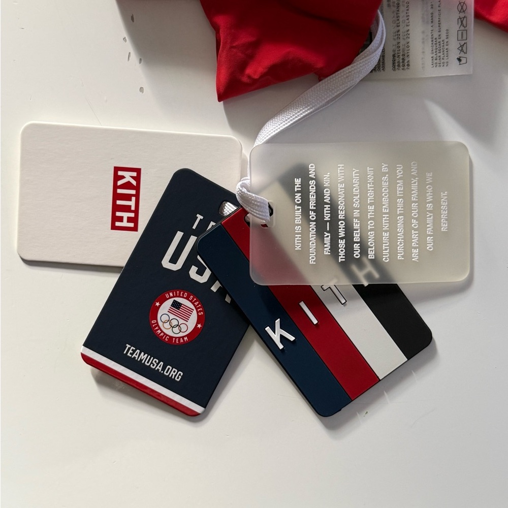 Kith Red Sports Bra Racerback Intimates - Picture 4 of 4